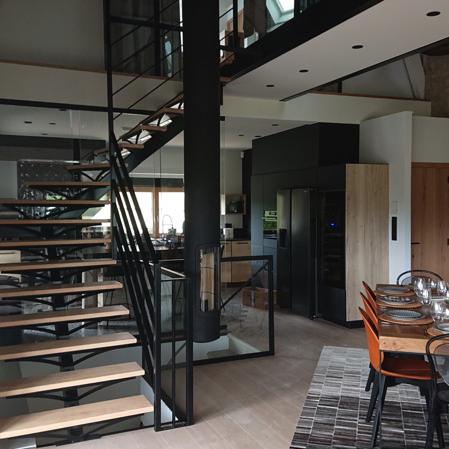 Escalier limon central 03