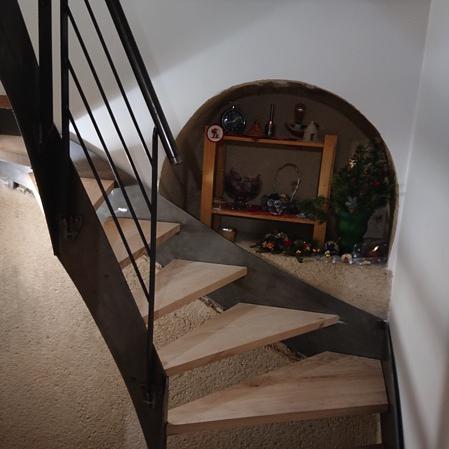 Escalier limon latéraux 17