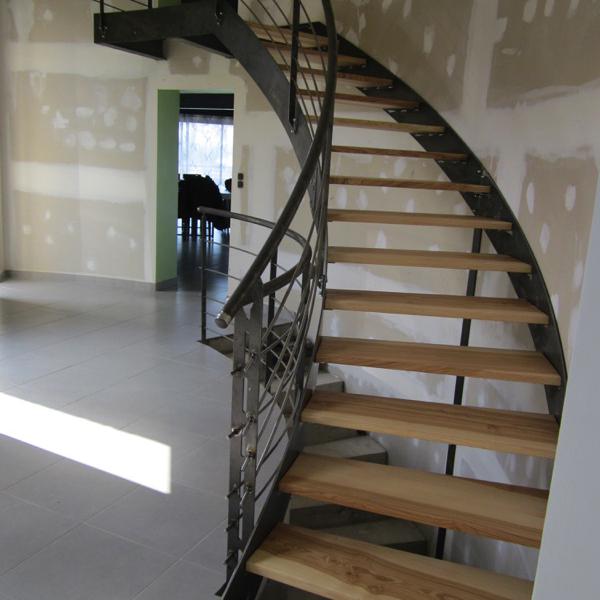 Escalier limon latéraux 18